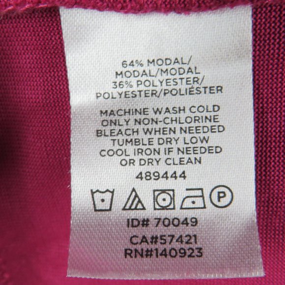 LOFT* Women's Long Sleeve Crew Neck Straight Hem Low Crossbody Back Blouse~ XS - Picture 4 of 10